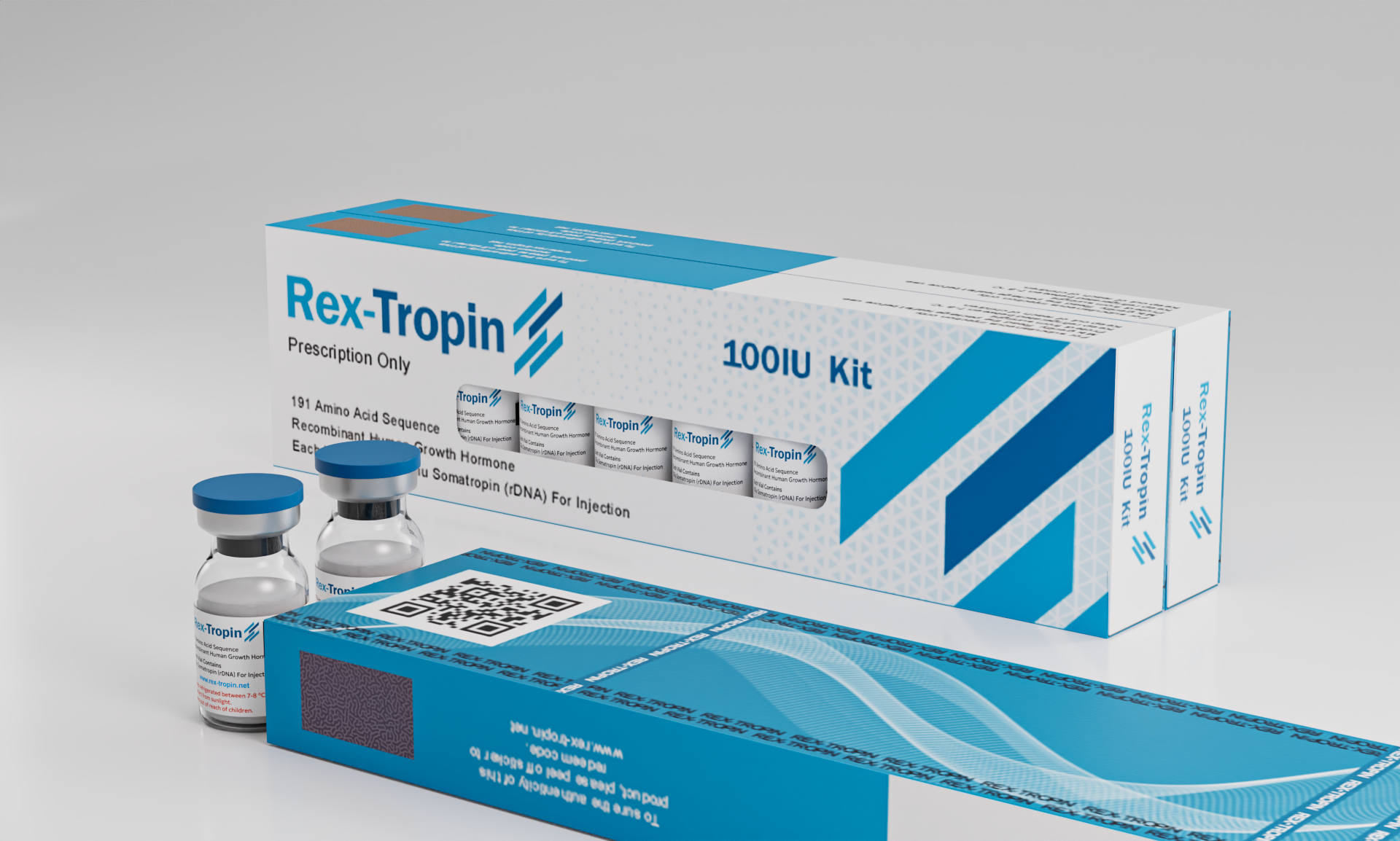 Rex-tropin Human Growth Hormone 100iu